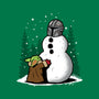 The Best Snowman In The Parsec-None-Removable Cover w Insert-Throw Pillow-Boggs Nicolas