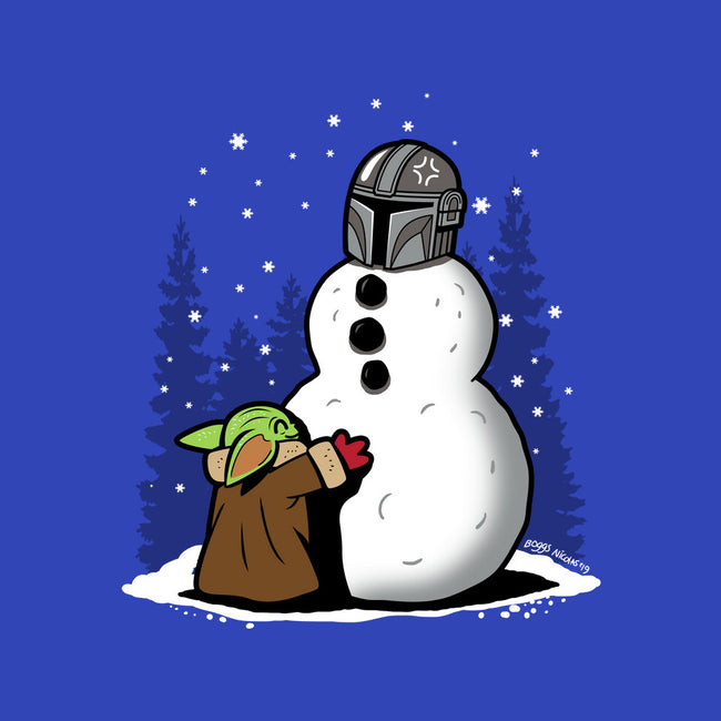 The Best Snowman In The Parsec-None-Non-Removable Cover w Insert-Throw Pillow-Boggs Nicolas