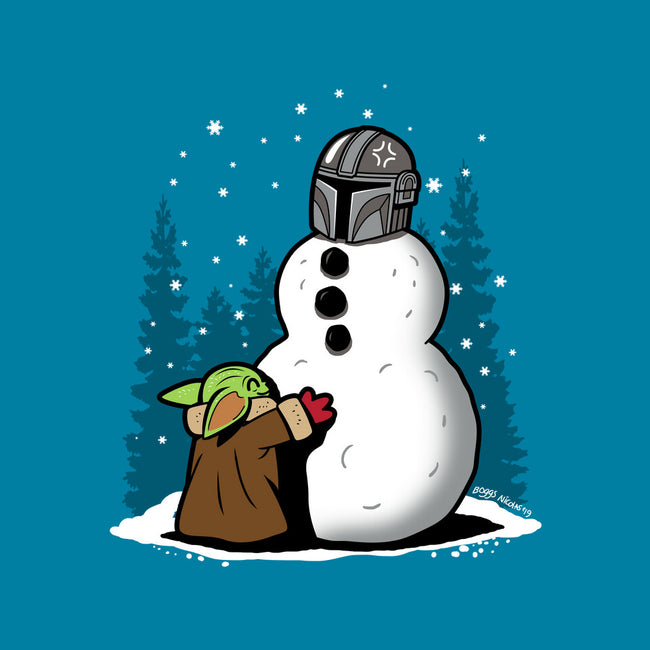 The Best Snowman In The Parsec-None-Non-Removable Cover w Insert-Throw Pillow-Boggs Nicolas