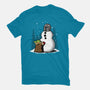 The Best Snowman In The Parsec-Womens-Fitted-Tee-Boggs Nicolas