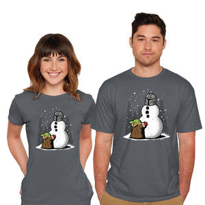 The Best Snowman In The Parsec-Mens-Basic-Tee-Boggs Nicolas