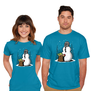The Best Snowman In The Parsec-Mens-Basic-Tee-Boggs Nicolas