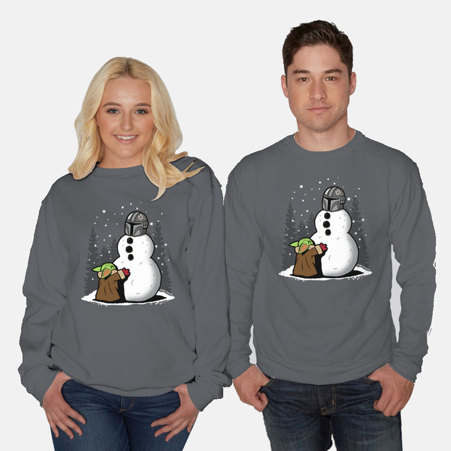 The Best Snowman In The Parsec-Unisex-Crew Neck-Sweatshirt-Boggs Nicolas