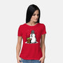 The Best Snowman In The Parsec-Womens-Basic-Tee-Boggs Nicolas