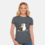 The Best Snowman In The Parsec-Womens-Fitted-Tee-Boggs Nicolas