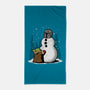The Best Snowman In The Parsec-None-Beach-Towel-Boggs Nicolas