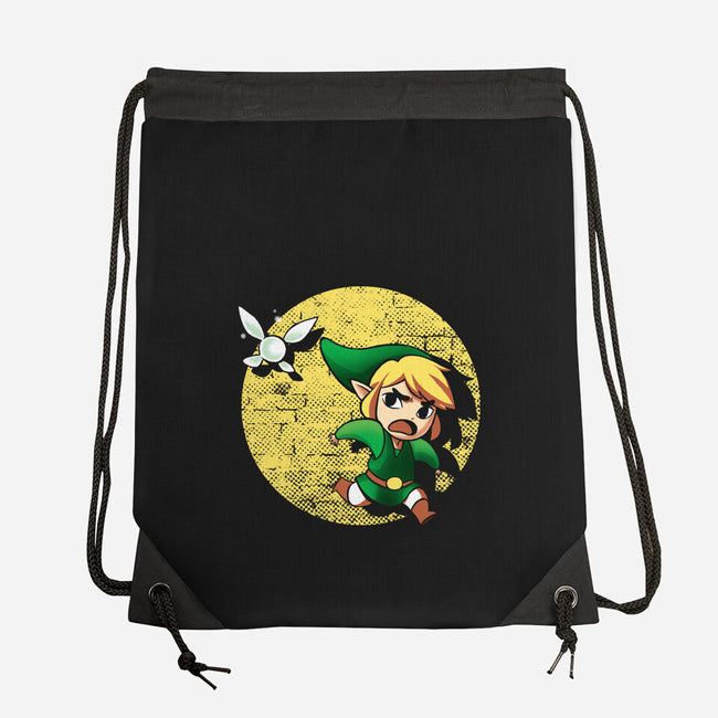 The Adventures Of Link-None-Drawstring-Bag-BlancaVidal