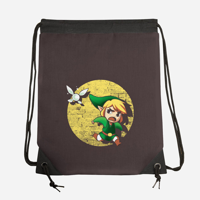 The Adventures Of Link-None-Drawstring-Bag-BlancaVidal