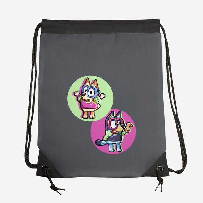 Pool Game-None-Drawstring-Bag-nickzzarto