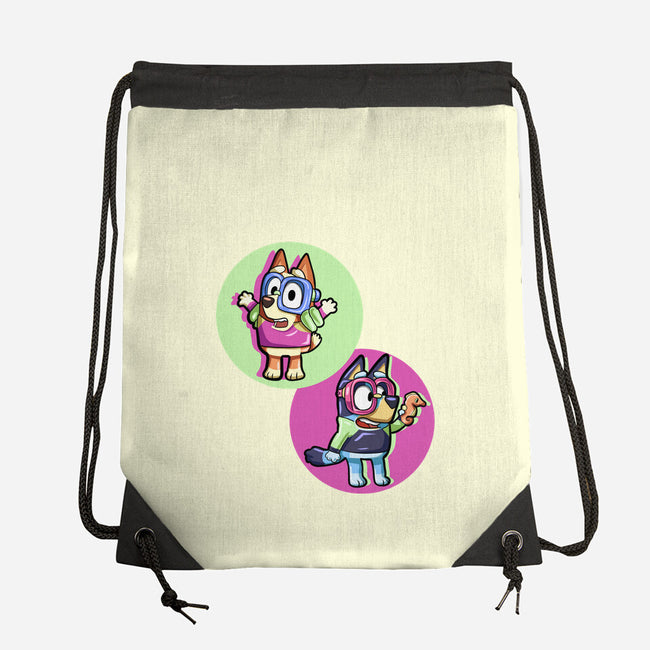 Pool Game-None-Drawstring-Bag-nickzzarto