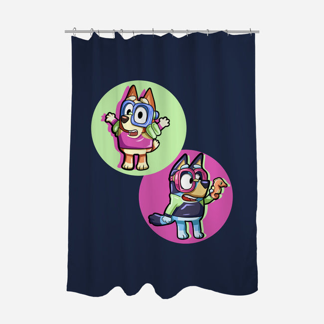 Pool Game-None-Polyester-Shower Curtain-nickzzarto