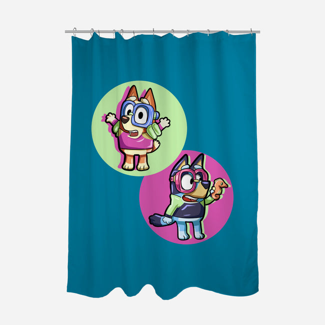 Pool Game-None-Polyester-Shower Curtain-nickzzarto