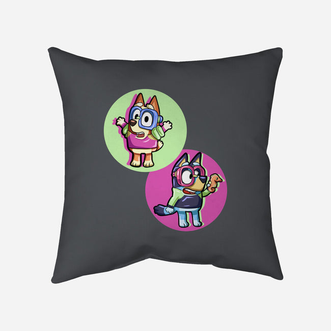 Pool Game-None-Non-Removable Cover w Insert-Throw Pillow-nickzzarto