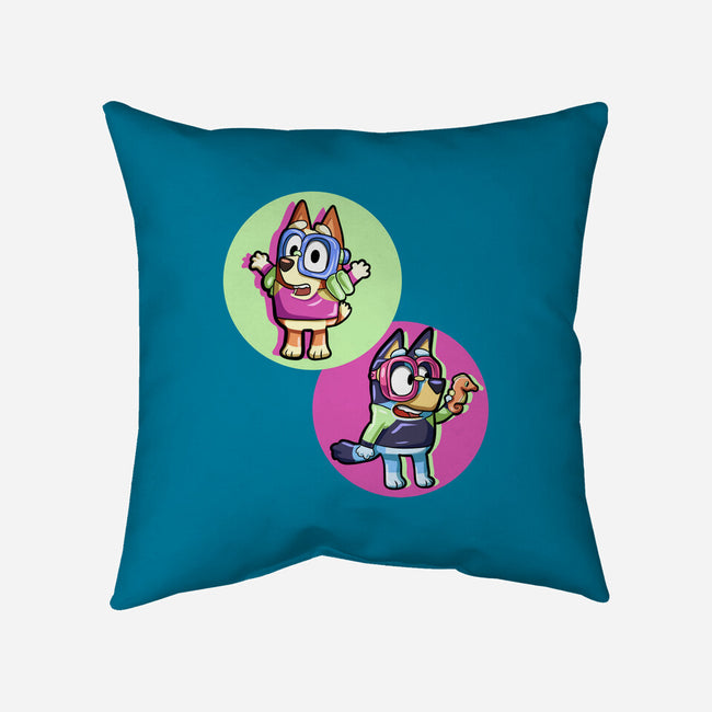 Pool Game-None-Removable Cover w Insert-Throw Pillow-nickzzarto