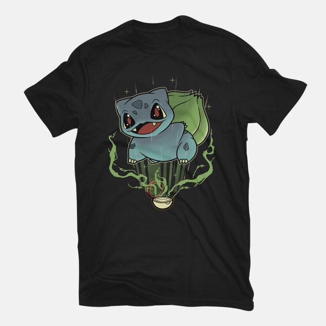 Summoning Grass Toad-Womens-Fitted-Tee-Astrobot Invention