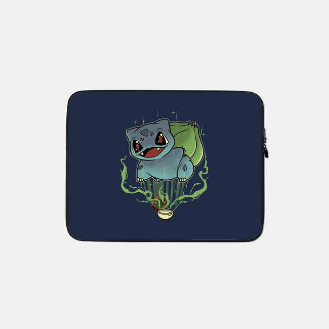 Summoning Grass Toad-None-Zippered-Laptop Sleeve-Astrobot Invention