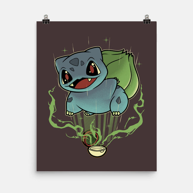 Summoning Grass Toad-None-Matte-Poster-Astrobot Invention