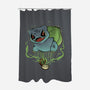 Summoning Grass Toad-None-Polyester-Shower Curtain-Astrobot Invention