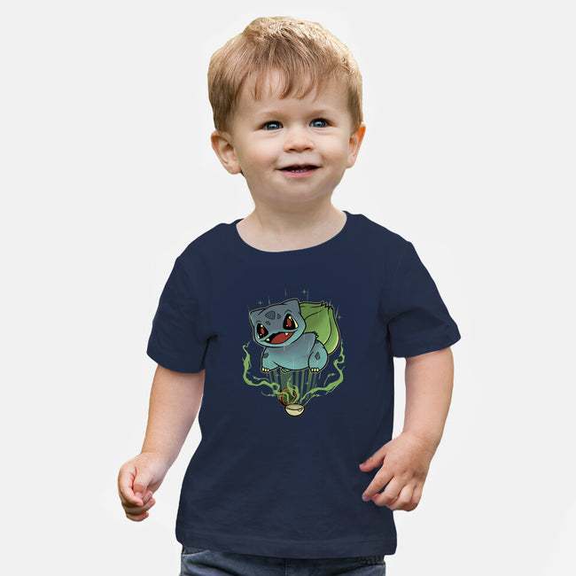 Summoning Grass Toad-Baby-Basic-Tee-Astrobot Invention