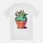 Plant Creature-Womens-Fitted-Tee-fanfreak1