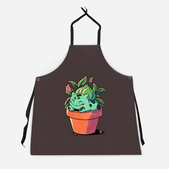 Plant Creature-Unisex-Kitchen-Apron-fanfreak1