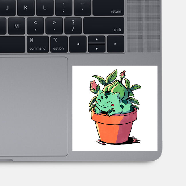 Plant Creature-None-Glossy-Sticker-fanfreak1