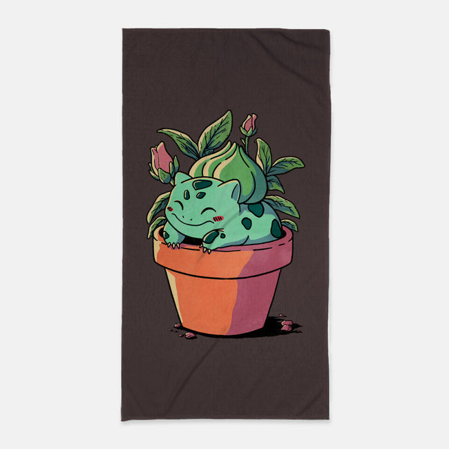 Plant Creature-None-Beach-Towel-fanfreak1