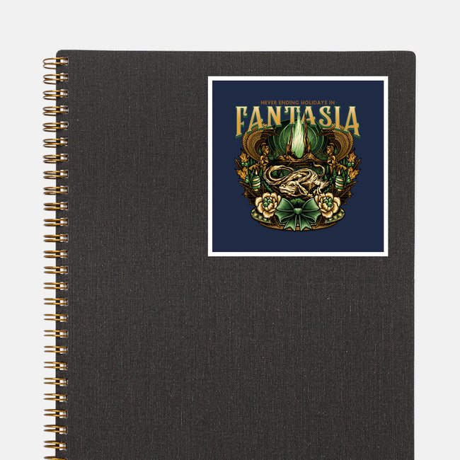 Fantasia Holidays-None-Glossy-Sticker-momma_gorilla