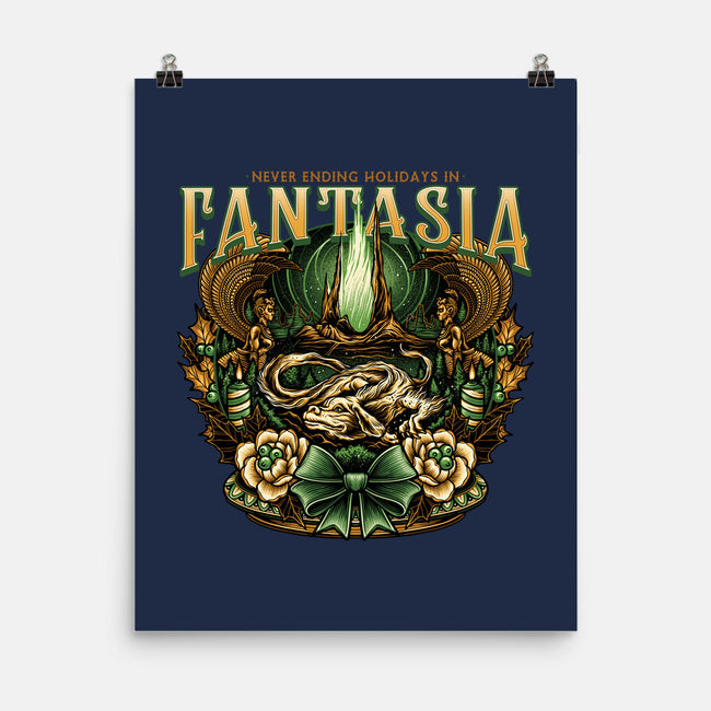 Fantasia Holidays-None-Matte-Poster-momma_gorilla