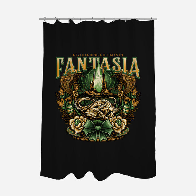 Fantasia Holidays-None-Polyester-Shower Curtain-momma_gorilla