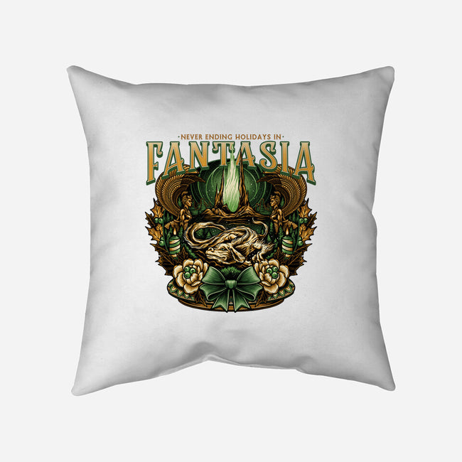 Fantasia Holidays-None-Removable Cover-Throw Pillow-momma_gorilla