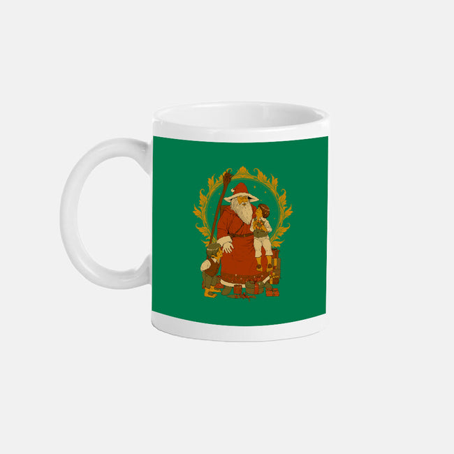Santalf Claus-None-Mug-Drinkware-Hafaell