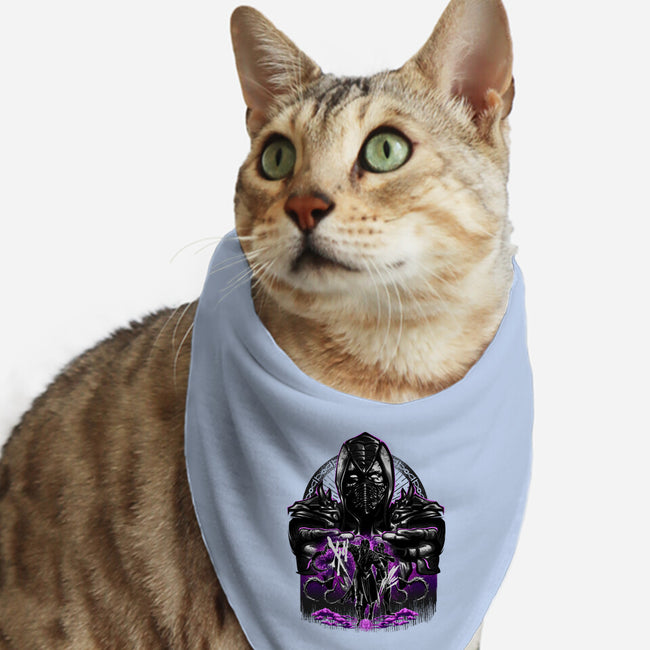 Attack Of Noob Saibot-Cat-Bandana-Pet Collar-hypertwenty