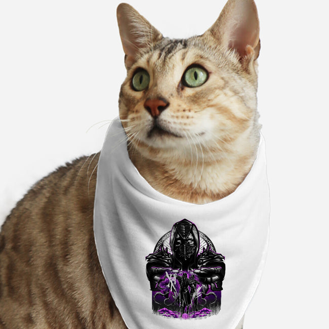 Attack Of Noob Saibot-Cat-Bandana-Pet Collar-hypertwenty