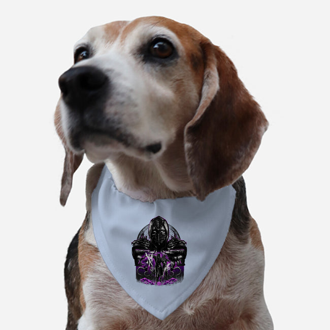 Attack Of Noob Saibot-Dog-Adjustable-Pet Collar-hypertwenty