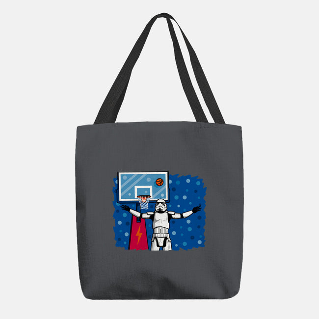 No Look Shot-None-Basic Tote-Bag-Raffiti