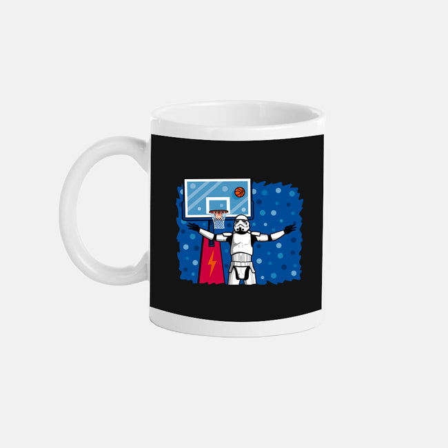 No Look Shot-None-Mug-Drinkware-Raffiti