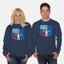 No Look Shot-Unisex-Crew Neck-Sweatshirt-Raffiti