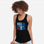 No Look Shot-Womens-Racerback-Tank-Raffiti