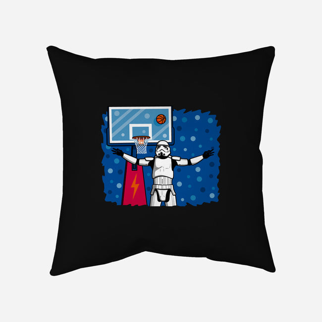 No Look Shot-None-Removable Cover-Throw Pillow-Raffiti
