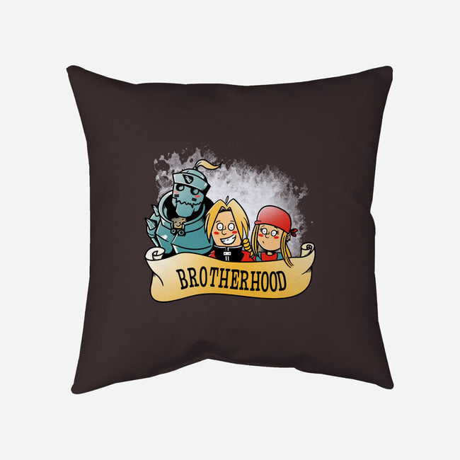 Ultimate Brotherhood-None-Removable Cover-Throw Pillow-Freecheese
