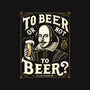 To Beer Or Not To Beer-Womens-Off Shoulder-Sweatshirt-BridgeWalker