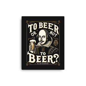 To Beer Or Not To Beer