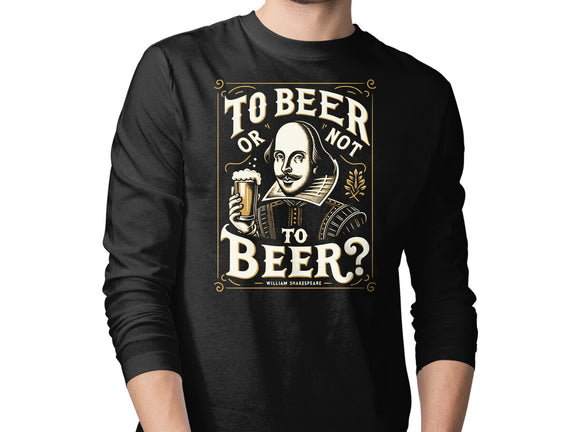 To Beer Or Not To Beer