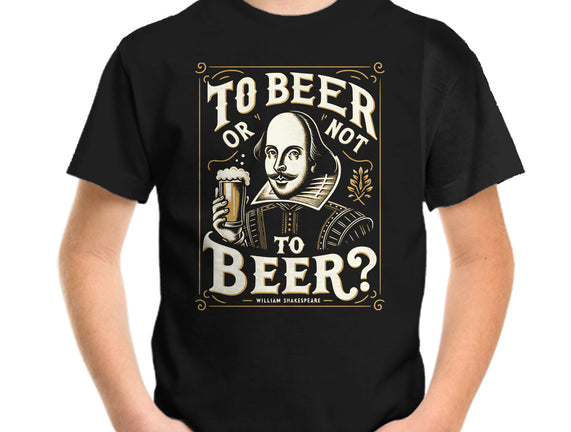 To Beer Or Not To Beer