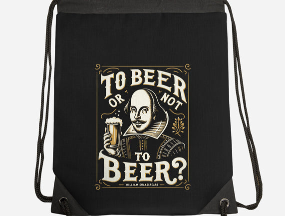 To Beer Or Not To Beer