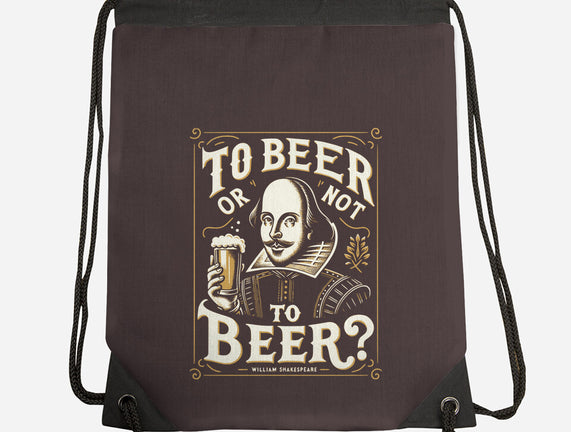 To Beer Or Not To Beer