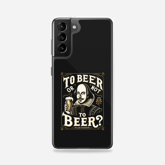 To Beer Or Not To Beer-Samsung-Snap-Phone Case-BridgeWalker