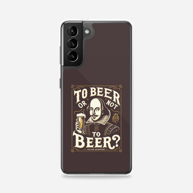 To Beer Or Not To Beer-Samsung-Snap-Phone Case-BridgeWalker