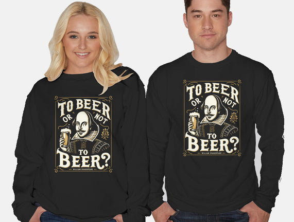 To Beer Or Not To Beer